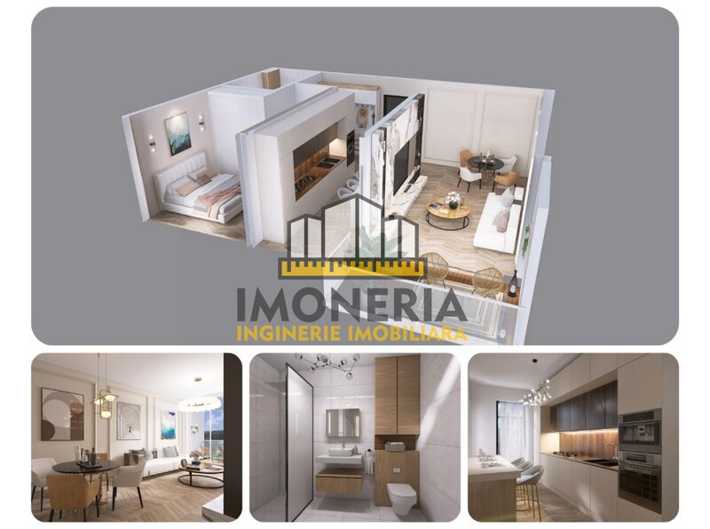 Empire Residence Tornadei 2, comision 0%, 2 camere spatioase, imobil premium